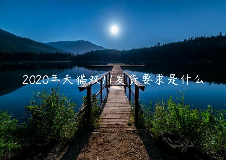 2023年天貓雙11發(fā)貨要求是什么